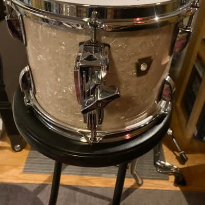Ludwig Classic Maple 4 piece set 2000’s - vintage marine pearl image 8