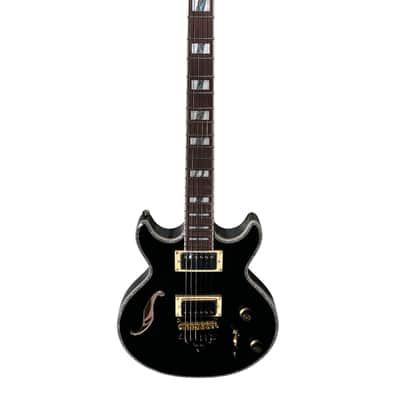 Ibanez Semi-Hollow 6-String Electric Guitar - (AR520H-BK) Black - In-House Adjusted image 1