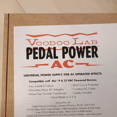 Voodoo Lab Pedal Power AC, UK voltage image 2
