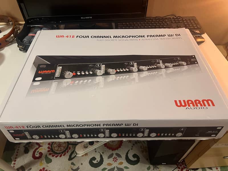 Warm Audio WA-412 microphone preamp image 1