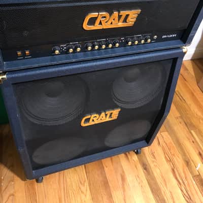 Crate Blue Voodoo Halfstack (120 Watt Tube Amp Head & Matching Cabinet (Made in USA) image 2