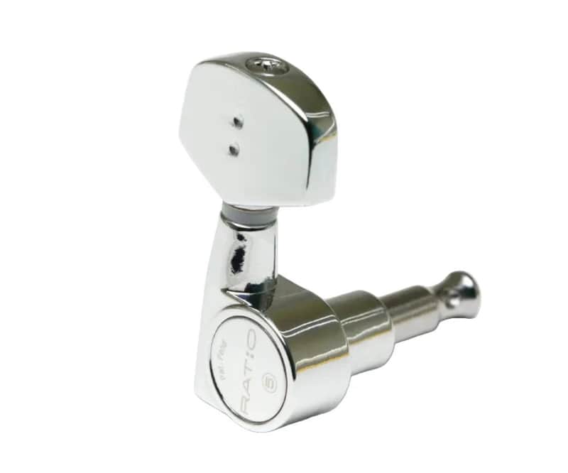 Graph Tech Ratio Acoustic 3x3 Tuners Contemporary Chrome PRN-2411-C0 image 1