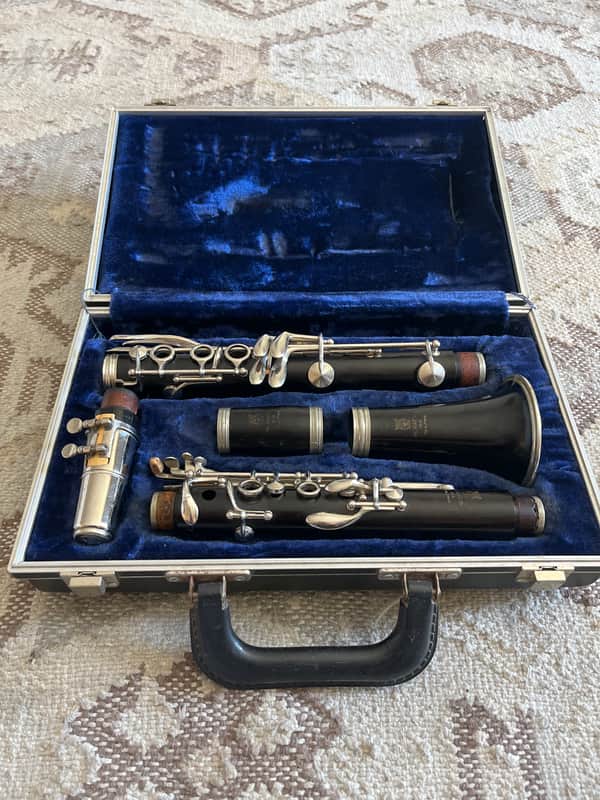 M Martin 14-K Bb Soprano Clarinet (Paris, France) SN 986 (wood)(intermediate) image 1
