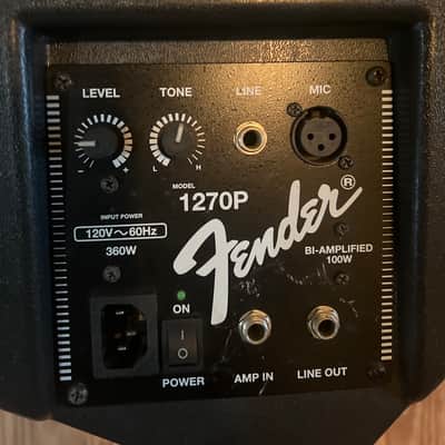Fender FE1270P 100w Powered Floor Monitor with 10" Woofer image 4