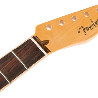 Fender American Channel Bound Telecaster Neck 21 Med Jumbo Frets Rosewood image 2
