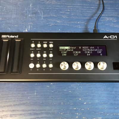 Roland A-01 Boutique Mono Synthesizer Controller - Black image 1
