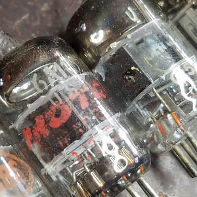 RCA etc. Matched Pair (2) 6AK5 Pentode tNOS AT1000 TESTED Vacuum Tubes Little Dot Yaqin Audio 1944-1969 image 10