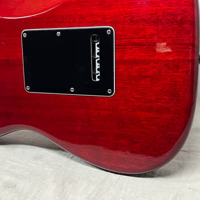 Fender American Select Stratocaster Strat HSS - Crimson Red Electric Guitar image 15