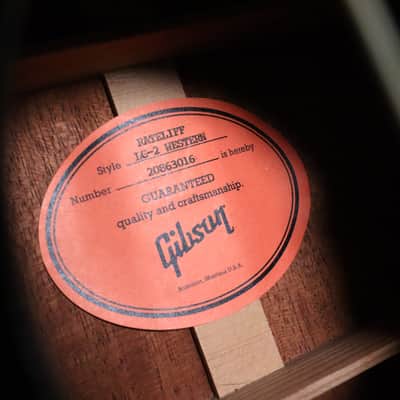 Gibson LG-2 Nathaniel Rateliff Signature Western Acoustic Electric Guitar image 16