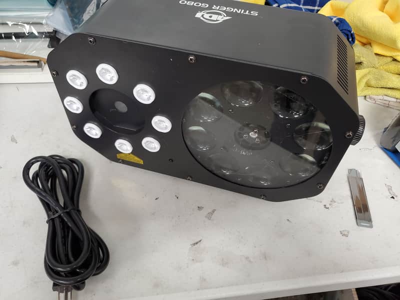 ADJ STINGER GOBO 3 Lighting Effects Laser LED Fixture image 1