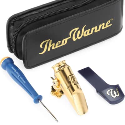 Theo Wanne MAN-SG7 Mantra Soprano Saxophone Mouthpiece - 7 Gold-plated image 1