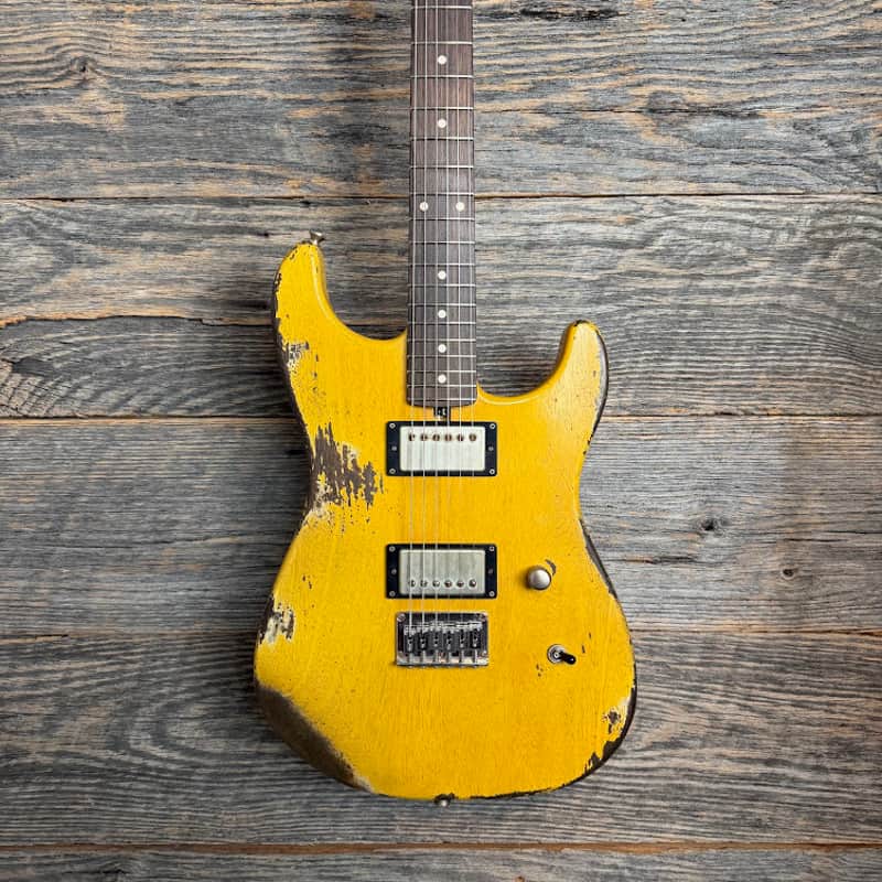 Friedman Cali Aged Guitar - TV Yellow (Light/Medium Aging)