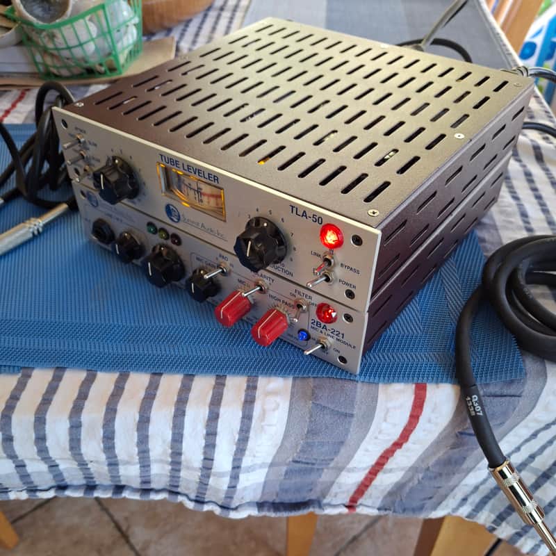 Very Rare Summit TLA-50 & 2BA-221, Tube Analog Output Flange & Microphone Amplifier, Telefunken Tubes, $2399 Shipped! image 1