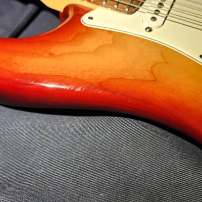 2011 Fender American Standard Stratocaster with Rosewood Fretboard - Sienna Sunburst image 10