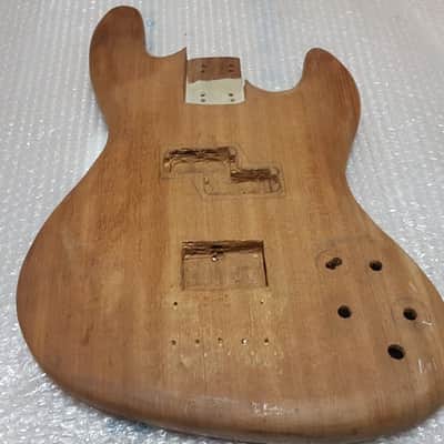 Custom Mahogany J Bass Body image 3