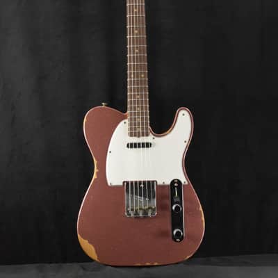 Mint Fender Custom Shop Limited Edition '61 Telecaster Relic Aged Champagne Sparkle image 2