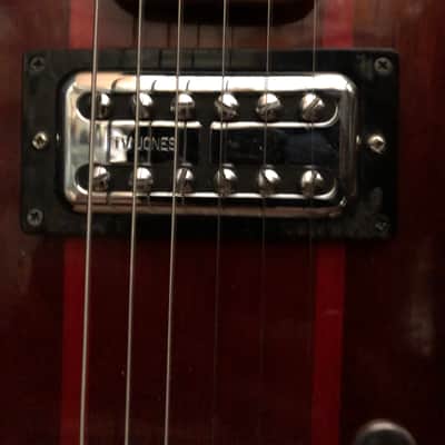Custom Explorer-Type Electric Guitar LOADED - Gloss Red image 7