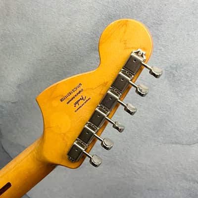Squier Classic Vibe 70s Loaded Stratocaster Neck Vintage Tint with CBS Style Headstock image 5