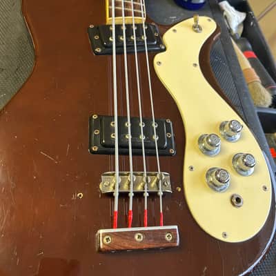 1970's Mosrite Model 350 Bass Mocha image 21