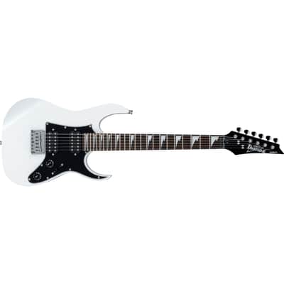Ibanez GRGM21WH GIO RG miKro Guitar - White image 2