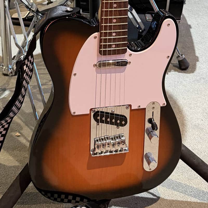 Fender Squier Telecaster Electric Guitar w/ Strap and Deluxe Gig