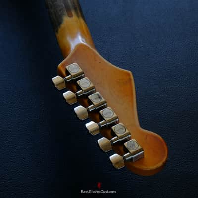 Fender Stratocaster HSS TV Yellow Heavy Aged Relic image 20