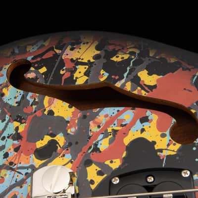 PRS SE Ed Sheeran Hollowbody Baritone Limited Edition, Comic Splash image 7