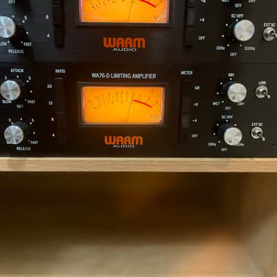 Warm Audio WA76-D Single Channel FET Compressor 2024 - Present - Black image 7