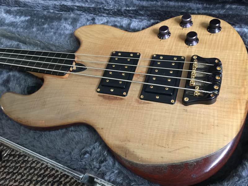WAL MK1 Fretless Bass - 1985 - Sycamore Facings image 1