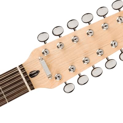 Fender Squier  Paranormal Jazzmaster XII, Tortoiseshell Pickguard, Olympic White image 3