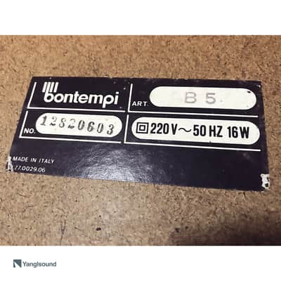 Bontempi B5 Electric Air 8-Chord Organ RARE Vintage 80's (Made in Italy) image 5