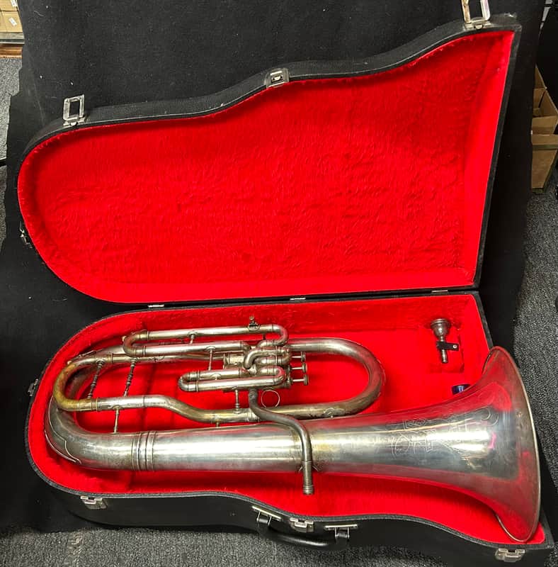 Vintage CG CONN LTD. ELKHART IND EUPHONIUM image 1