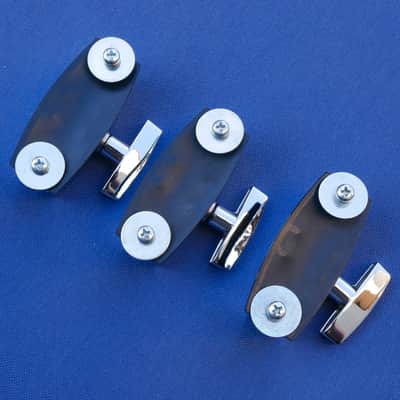 3 x Gretsch G9020 Tom Floor Tom Mount Bracket Vintage image 6