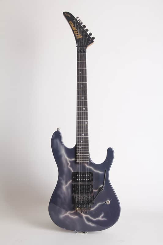Kramer Nightswan 1987 Lightning Bolt, Rare | Reverb España