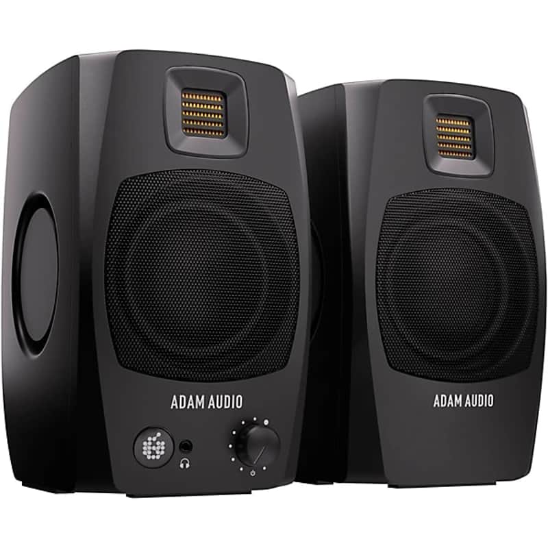 ADAM Audio D3V 3" Active Studio Monitors, - Black (Pair) image 1