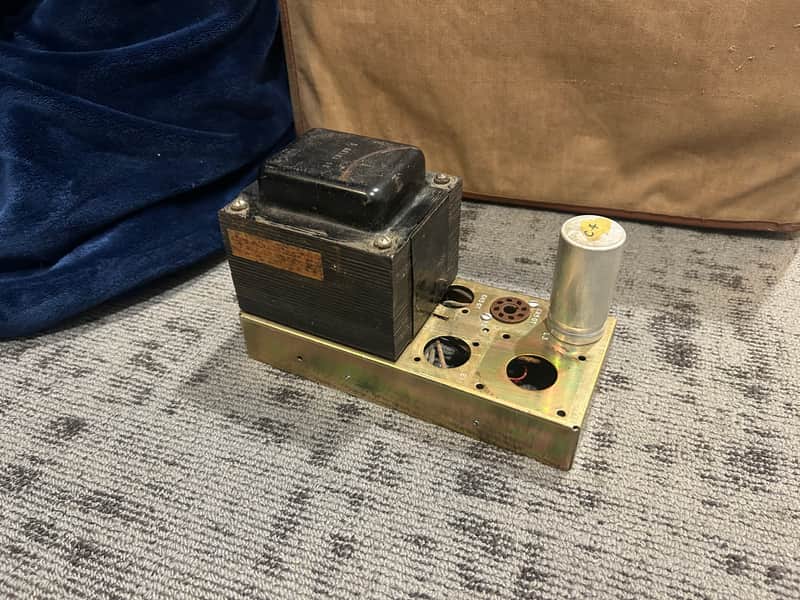Military Signal Corps large power transformer supply PP-491( )/VRC-2 tube amp image 1