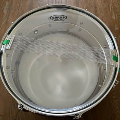 Tama Rockstar 14" x 6.5" Steel Snare Drum RS165 Evans Free Shipping image 13