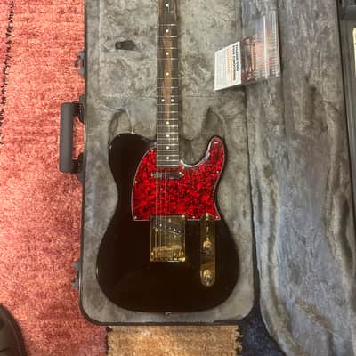 Fender Telecaster American Professional – Black Refinish – Gold Hardware – Hardshell Case image 1