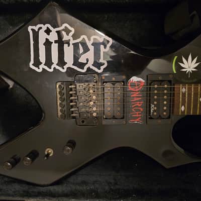 B.C. Rich NJ Warlock 1997 - Black image 3