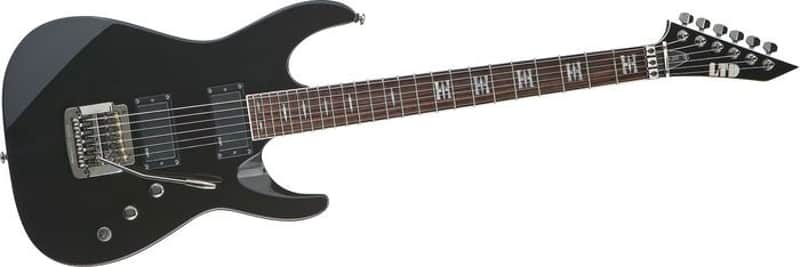 ESP LTD JH-200 JEFF HANNEMAN Electric Guitar Black | Reverb