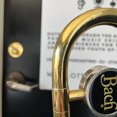 Bach TB300 Student Model Bb Trombone 2000s - Lacquered Brass image 21