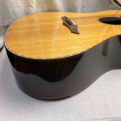 Petros Guitars High Cliff Rose Acoustic Guitar with Case image 9