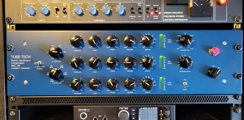 Tube-Tech SMC-2B Stereo Multiband Compressor 2010s - Blue image 1