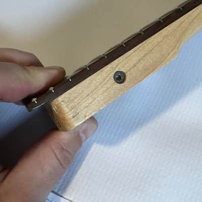 Warmoth USA Stratocaster Rosewood Fretboard Maple Guitar Neck 22 Fret w/ Fender Logo image 23