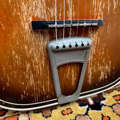 Vintage 1950s Gallotone Champion *John Lennon* Original Acoustic Guitar *RARE* image 6