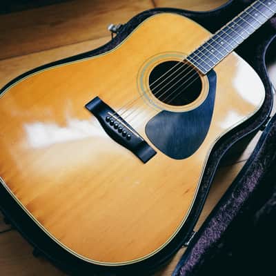 1979 Yamaha FG-301B – Made in Japan | Low Action | Original Hard Case | Ebony Fingerboard & Bridge image 2