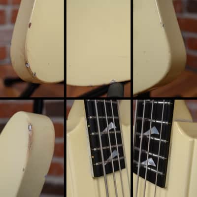 Hamer FBIV Classic White Built for Eric Brittingham of Cinderella 1988 w/Hard Shell Case image 14