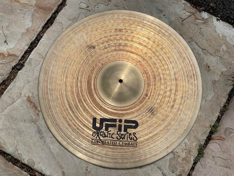 UFIP Extatic 22" Ride Cymbal Cracked image 1