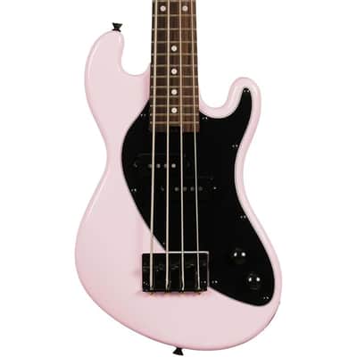 Kala Solidbody U-Bass Electric Bass Guitar - Pale Pink image 1