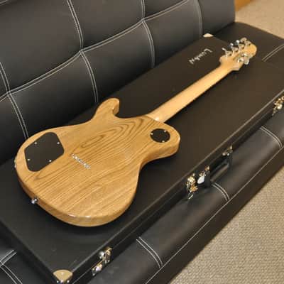 Luman Single Cutaway Natural Walnut image 14
